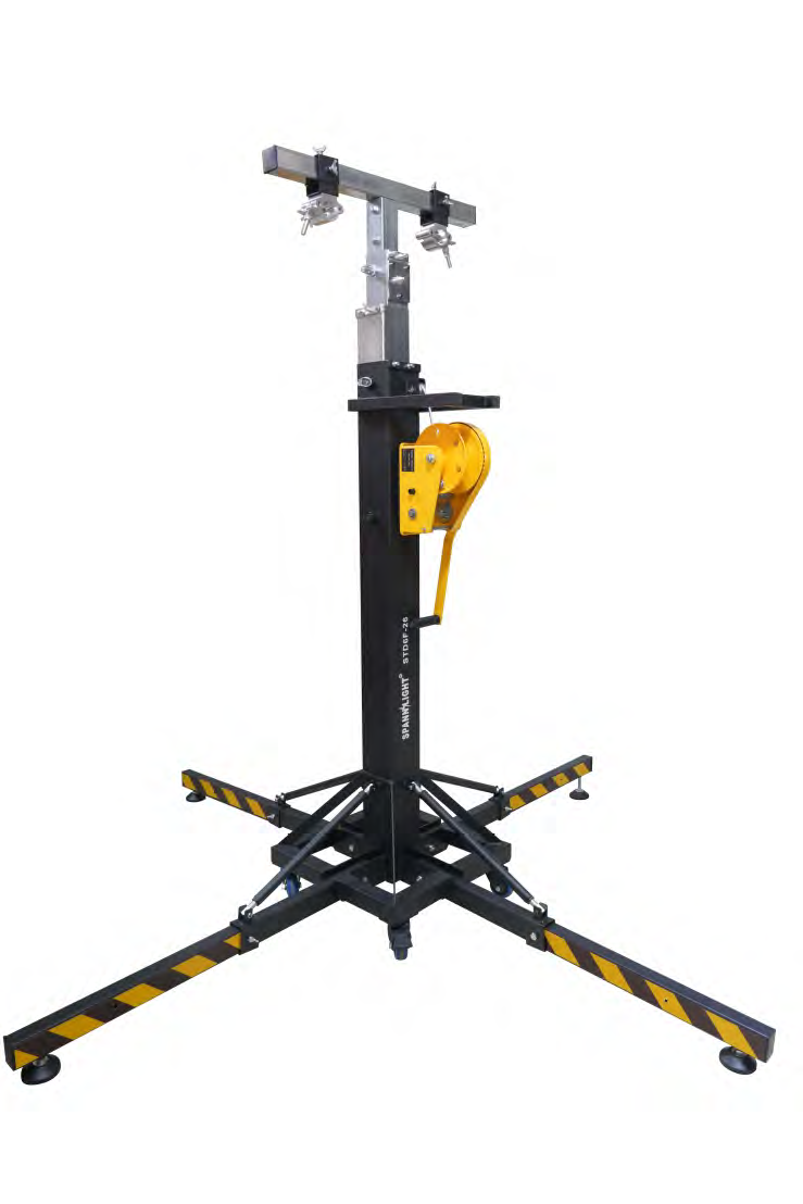 STD6F26 TORRE ELEVADORA REGULABLE DE 1,95 m.-5,6 m. CARGA MAXIMA 260 kg.