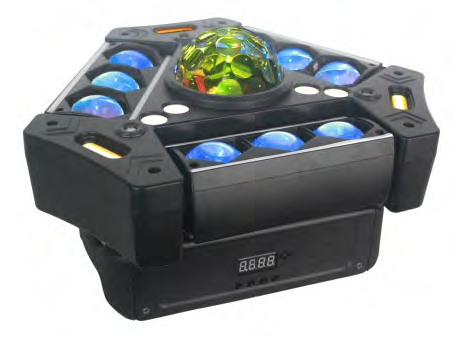 DPS020 EFECTO MAGIC BALL LED+BEAM+WASH+LASER 4 IN 1