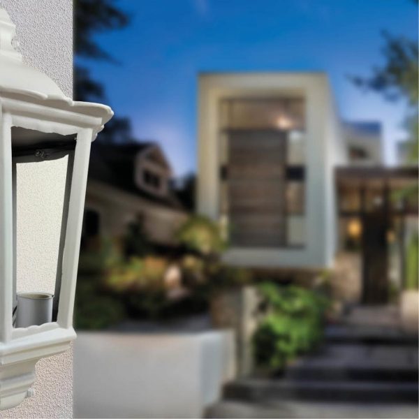PAPE27BPAVA APLIQUE EXTERIOR E27 IP44 BLANCO PARED VAGG - SONIDOAFM