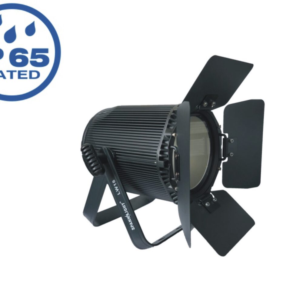 LW18 FOCO PAR LED COB 200W IP 65 BLANCO/CALIDO CON VISERAS