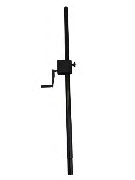 SY3601B TUBOS AJUSTABLES PARA UNIR SUBWOOFER/SATELITE VASO DE 35 m.m.