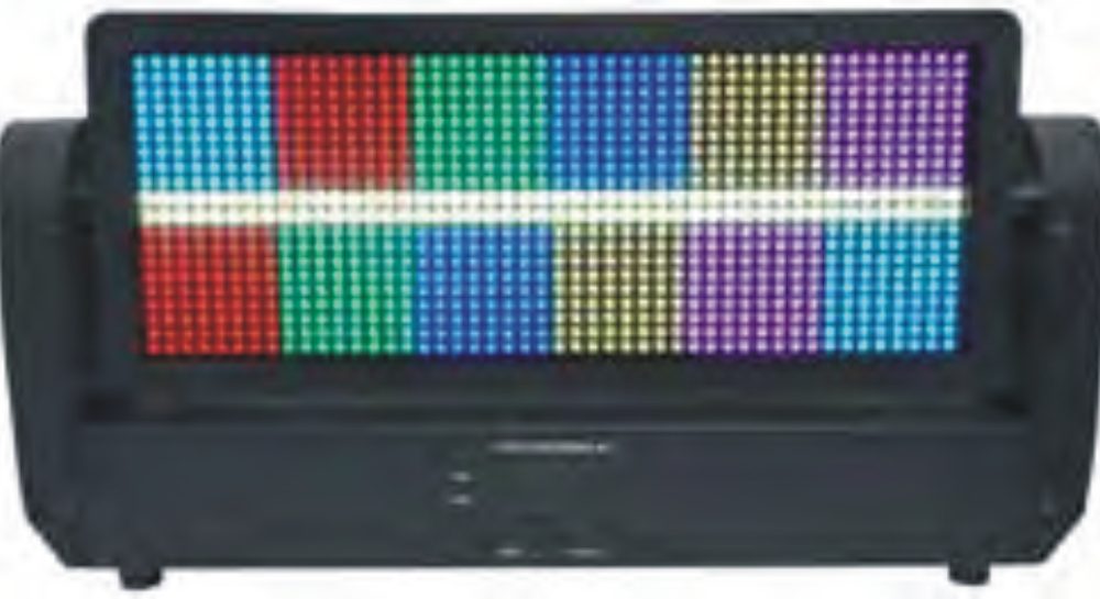 ST960M STROBO LED 1000W RBG 3 IN 1+BLANCO 8 SECCIONES STROBO LED 1000W RBG 3 IN 1+BLANCO 12 SECCIONES