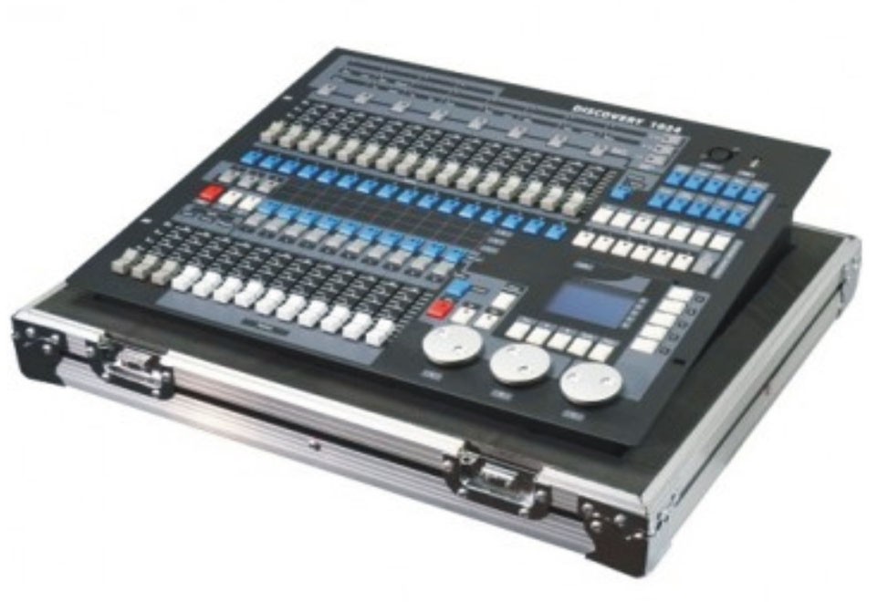 MESA DE ILUMINACIÓN DMX 1024 CANALES