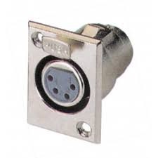 ES1128 Conector XLR 4 Pies