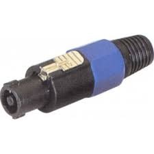 ES1188-4 Conector speakon macho 4 contactos