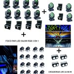PACK ESPECIAL PARA ILUMINACIÓN «TOURING» PARA ORQUESTAS Y EVENTOS