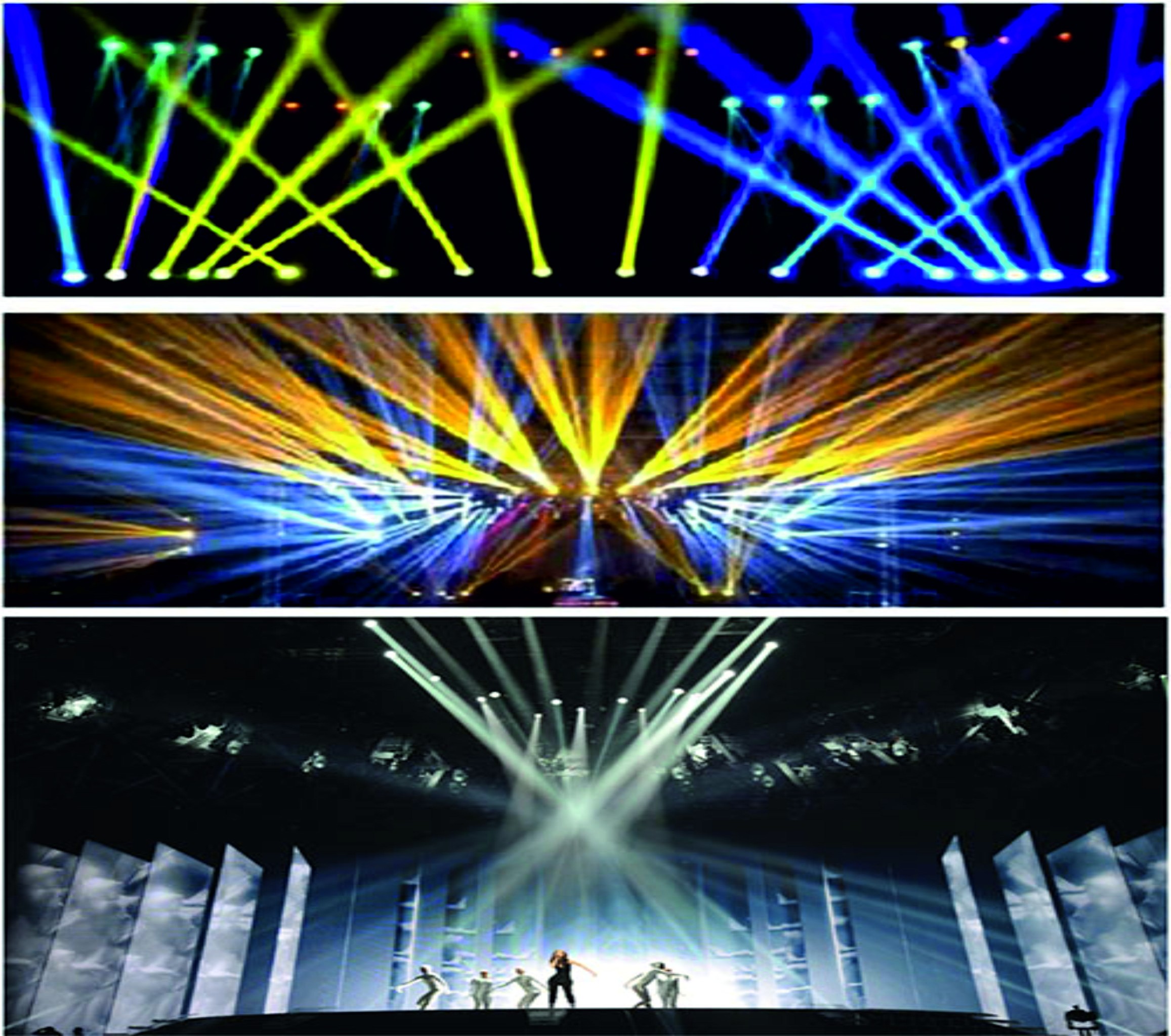 PACK DE 2 CABEZAS 17R BEAM+SPOT+WASH 3 IN 1 LÁMPARA DE 350W