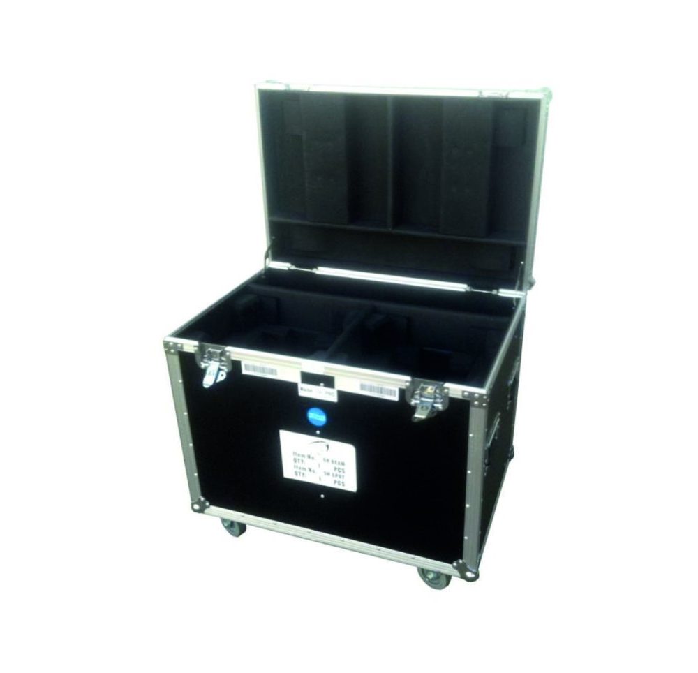 PS481 PACK DE 2 CABEZAS MÓVILES ZOOM «PAELLERAS» 360W (36x10W) RGBW 4 IN 1+FLIGHT CASE