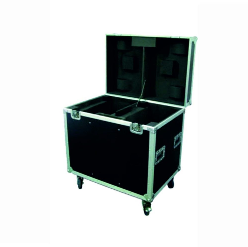 PACK2MH63+FC PACK DE 2 CABEZAS MÓVILES ZOOM 228W (19x12W) RGBW 4 IN 1 OSRAM+FLIGHT CASE