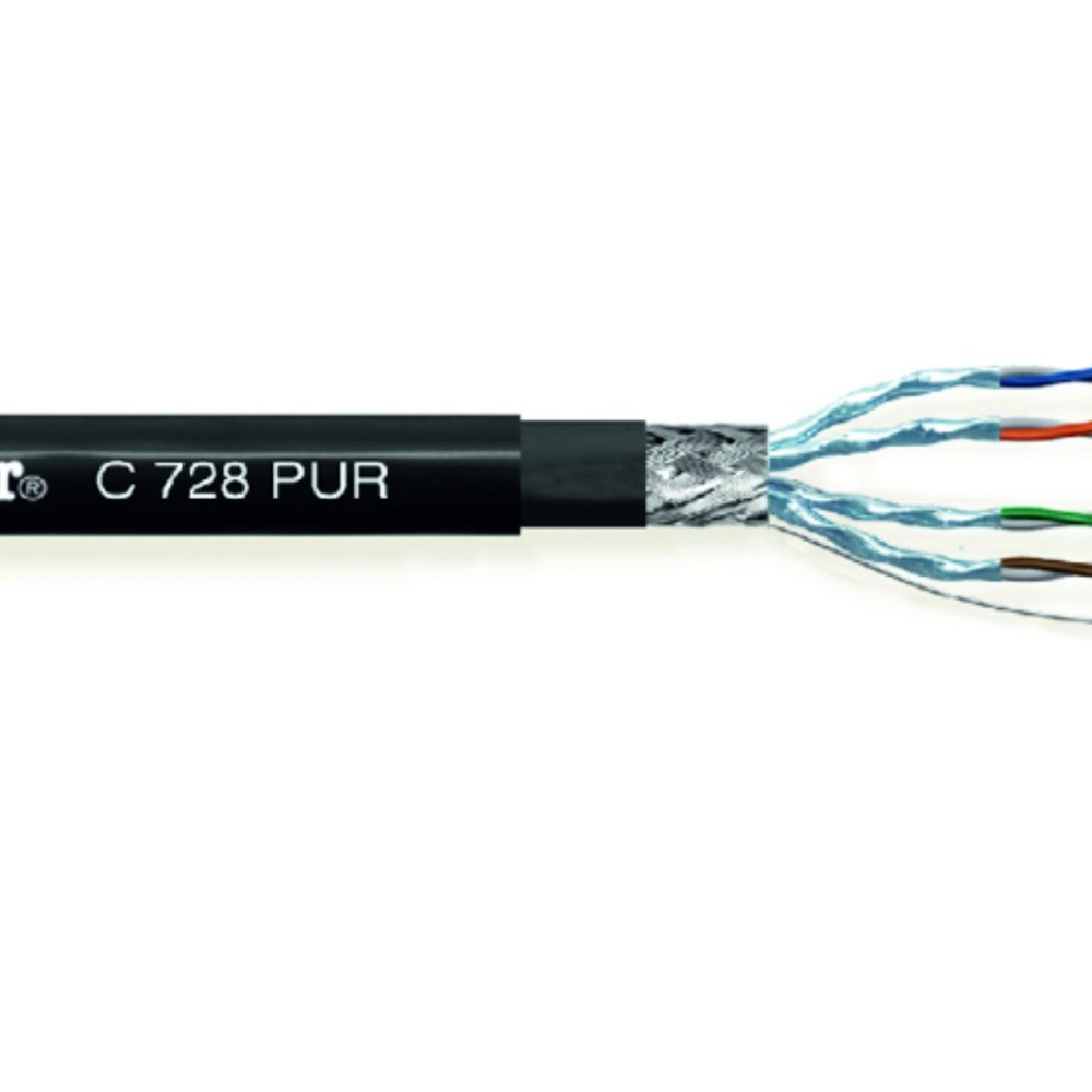 C728PUR CABLE ETHERNET AUDIO S-UTP CAT 6A