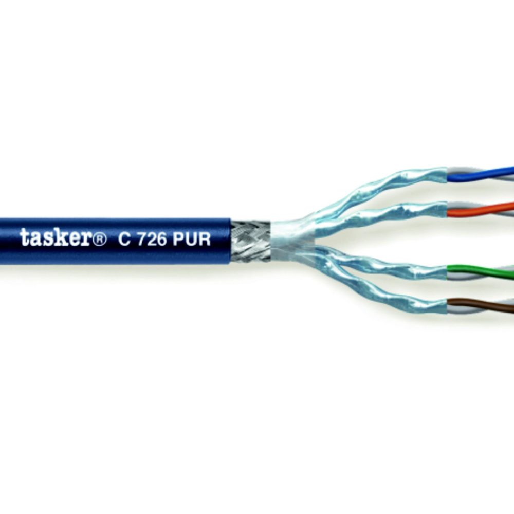 C726PUR CABLE ETHERNET AUDIO S-UTP CAT 7
