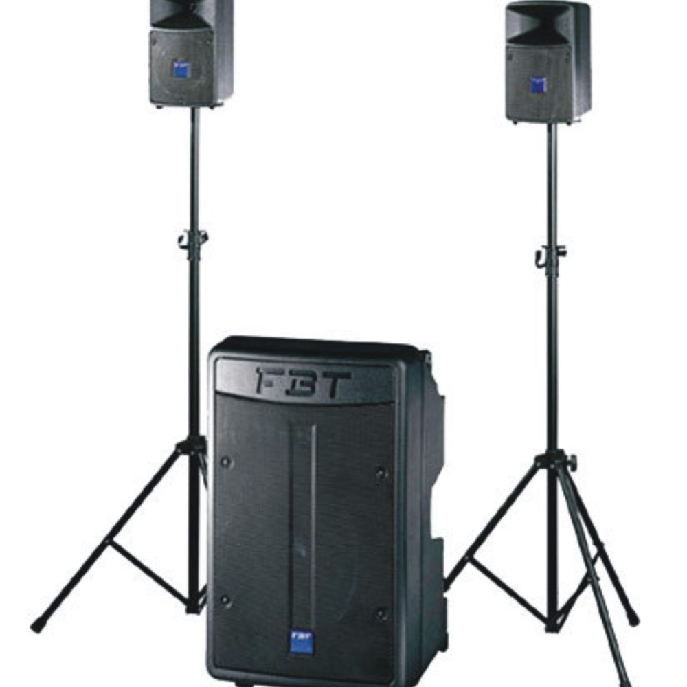 AMICO10USB FBT EQUIPO AUTOAMPLIFICADO 800W RMS (500 SUB 2x150W SATÉLITES)+MEZCLADOR