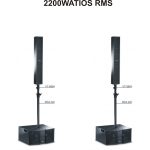 EQUIPO VERTUS 2200W RMS