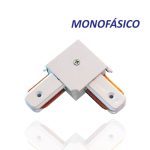 CONECTOR MONOFÁSICO L BLANCO