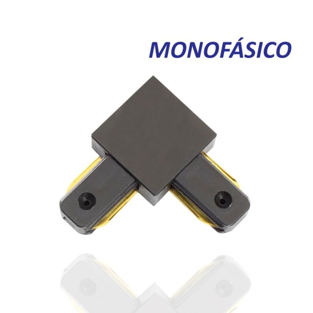 CONECTOR MONOFÁSICO L NEGRO