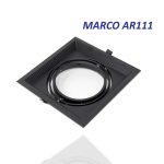 MARCO AR111 1 AGUJERO NEGRO