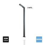 FAROLA POSTE 20W 6000K 3M 3 AÑOS GARANTÍA