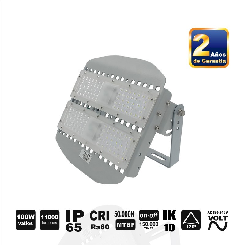 PROYECTOR EXTERIOR 100W 4000K DOB