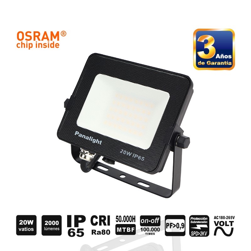 FOCO PROYECTOR PANALIGHT 20W 6000K COSMO OSRAM®