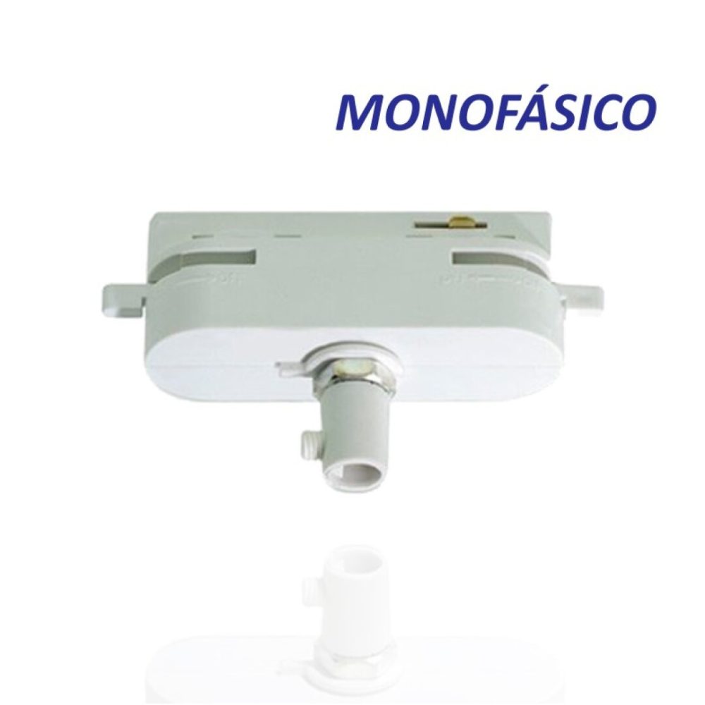 ADAPTADOR CARRIL MONOFÁSICO BLANCO