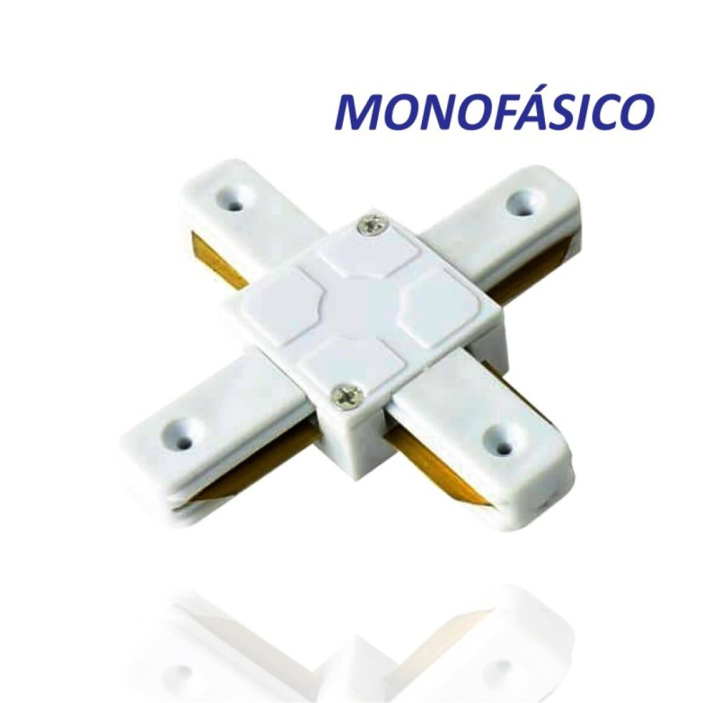 CONECTOR MONOFÁSICO X BLANCO