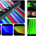 BARRA BEAM MÓVIL 80W (8x10W) RGBW 4 IN 1