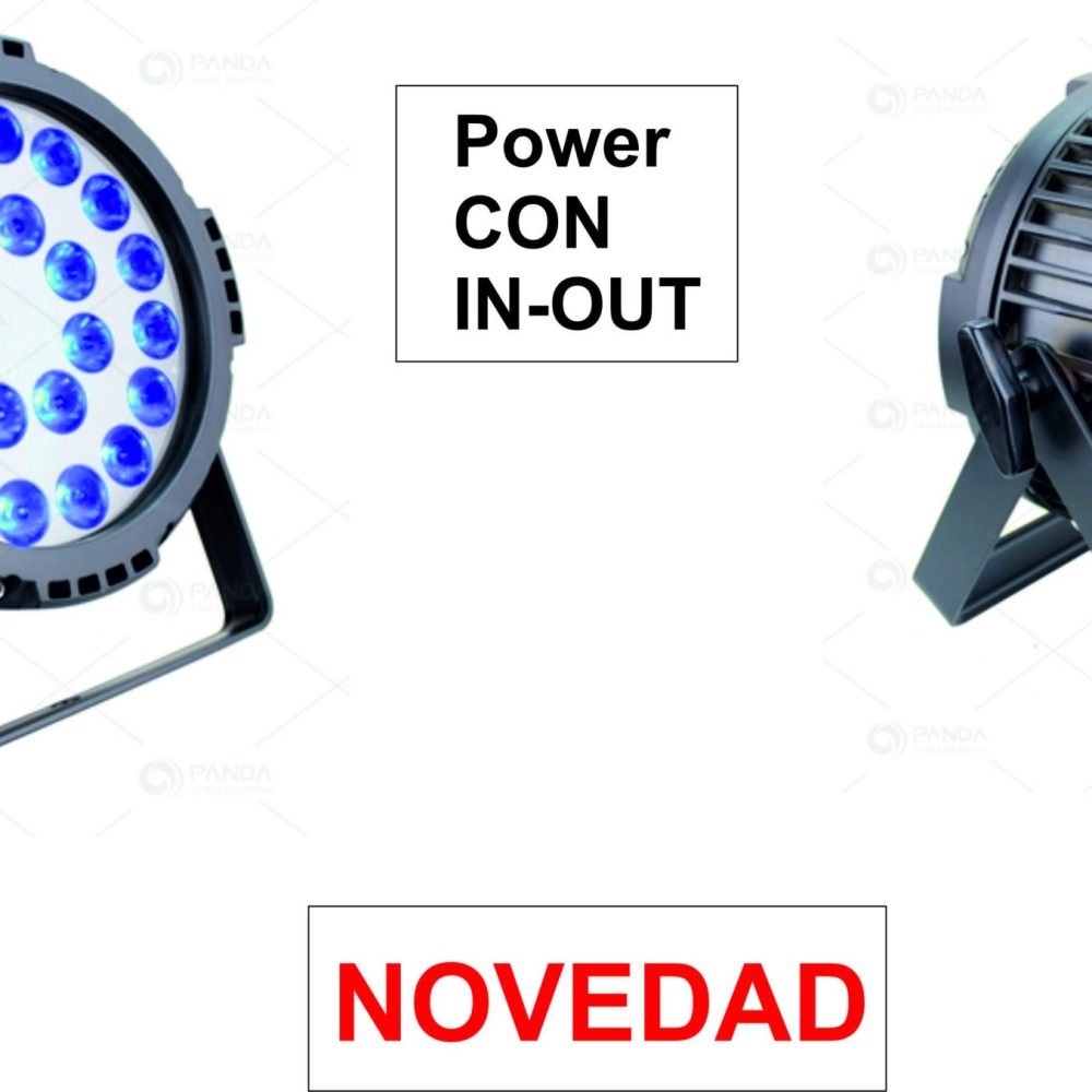 PL287 FOCO PAR LED 24x12W RGBWA+UV 288W