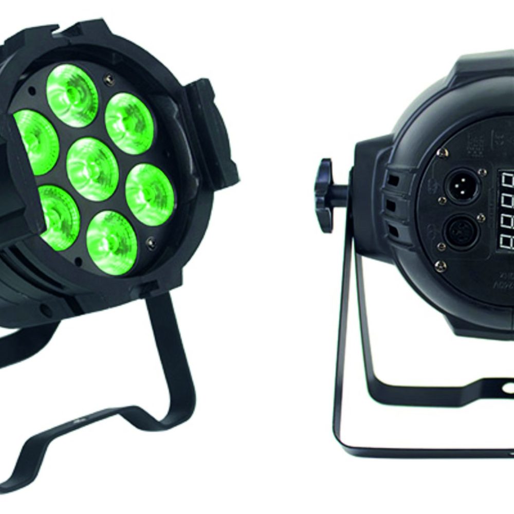 PL245 FOCO PAR LED 7x8W RGBW 4 IN 1 56W