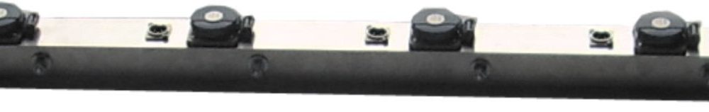 BA6DMXM BARRA CON CONECTORES PARA PUENTEAR CON OTRA BARRA 200 cm.