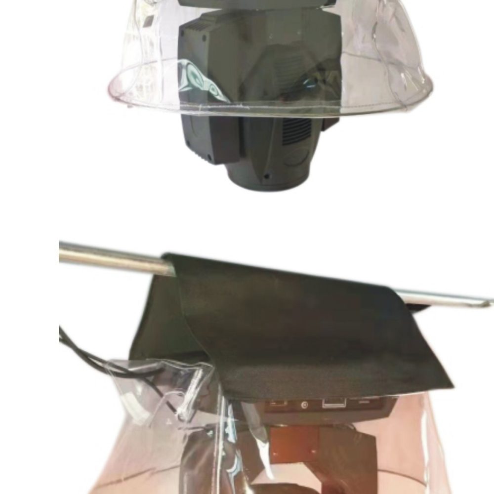 RAINCOVER PROTECTOR DE LLUVIA PARA CABEZAS MOVILES TIPO 7R-17R LED ZOOM BEE EYES ETC