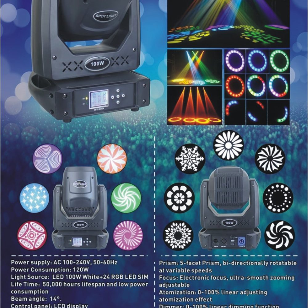 PS266 CABEZA LED SPOT 100W