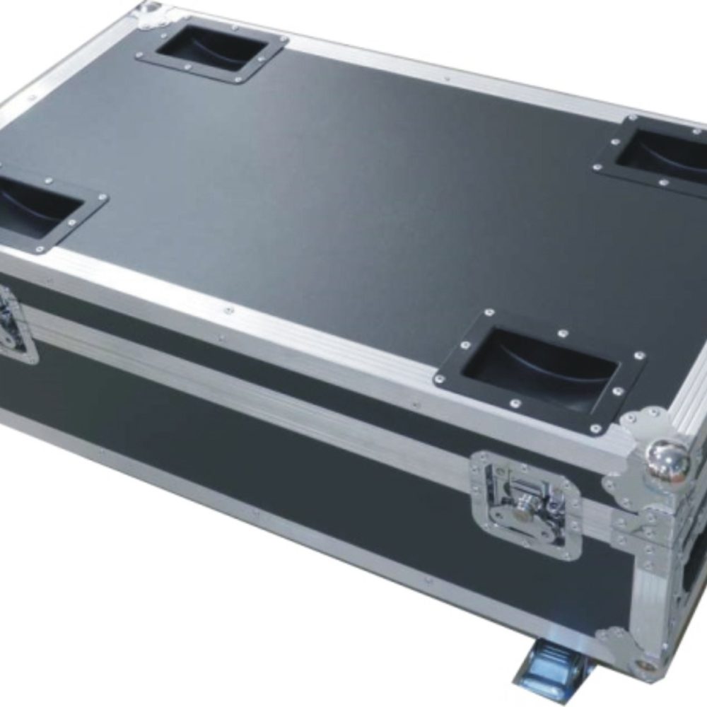 PB06FC10 FLIGHT CASE PARA 10 FOCOS PB 06 CON FUNCIÓN CARGADOR