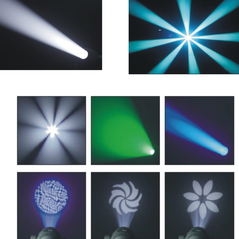 PACK2PS253 2 Cabezas Led 250w 3 en 1 + 1 Flight Casse 2 IN 1
