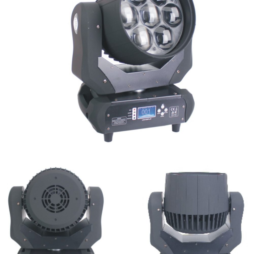PACK2PS740 2 CABEZAS LED + 1 FLIGHT CASSE 2 IN 1