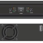 HSD M-FD600 ETAPA DE POTENCIA DIGITAL 2x400W RMS 8 OHMS