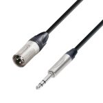 1 Metro Cable con conector Neutrik unisex XLR macho/hembra a jack stéreo