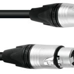 1 Metro cable Neutrik DMX Cable XLR 3pin Cable TASKER