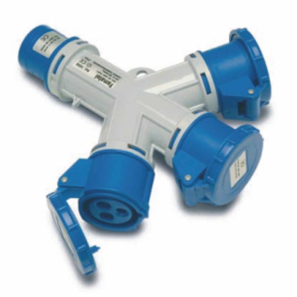 15008 CETAC ADAPTADOR MÚLTIPLE 3 TOMAS DE CORRIENTE