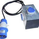 CAJA DE DISTRIBUCIÓN DE CORRIENTE CETAC 3P 32A