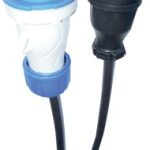 MANGUERA CETAC MACHO 16A 3P A SCHUKO MACHO. 10 M