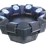 EFECTO LED CENTRO DE PISTA 8x10W RGBW 4 IN 1